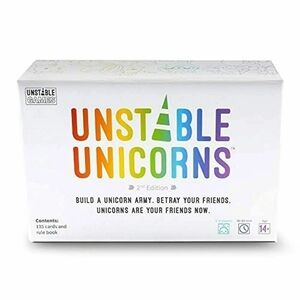 NEW Unstable Unicorns 2nd Edit. Card Game. SEALED!
